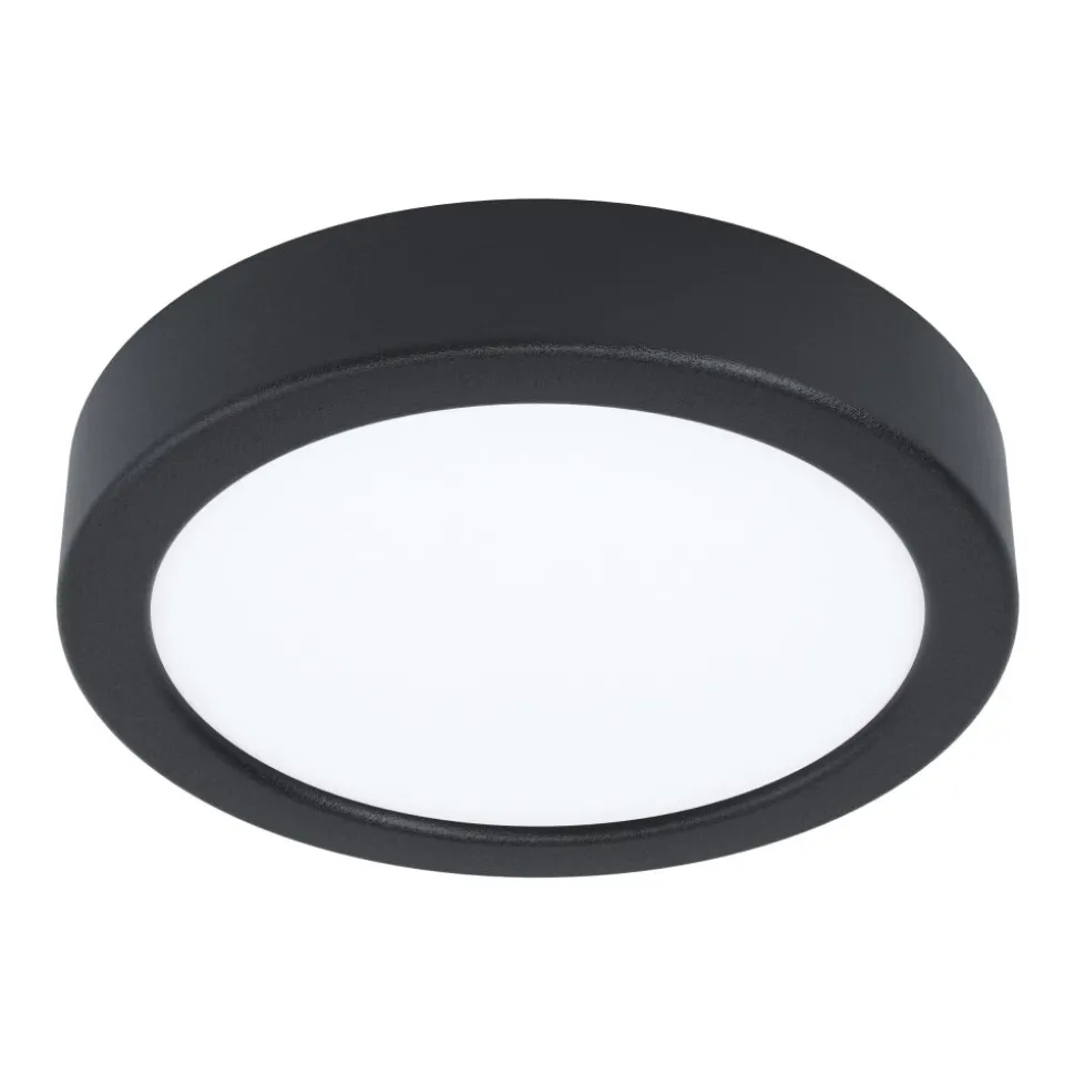 Spot Encastrable Eglo Fueva Led Noir, 1 Lumiere