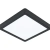 Spot Encastrable Eglo Fueva Led Noir, 1 Lumiere