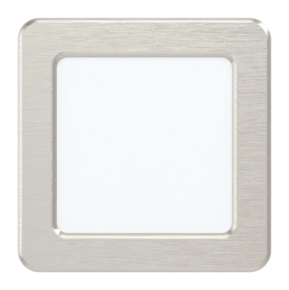 Spot Encastrable Eglo Fueva Led Nickel Mat, 1 Lumiere
