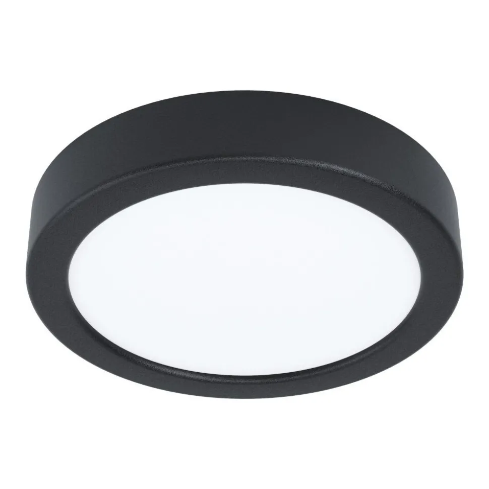 Spot Encastrable Eglo Fueva Led Noir, 1 Lumiere