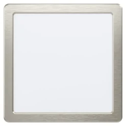Spot Encastrable Eglo Fueva Led Nickel Mat, 1 Lumiere