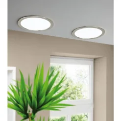Spot Encastrable Eglo Fueva-Z Led Nickel Mat, 1 Lumiere