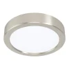 Spot Encastrable Eglo Fueva Led Nickel Mat, 1 Lumiere