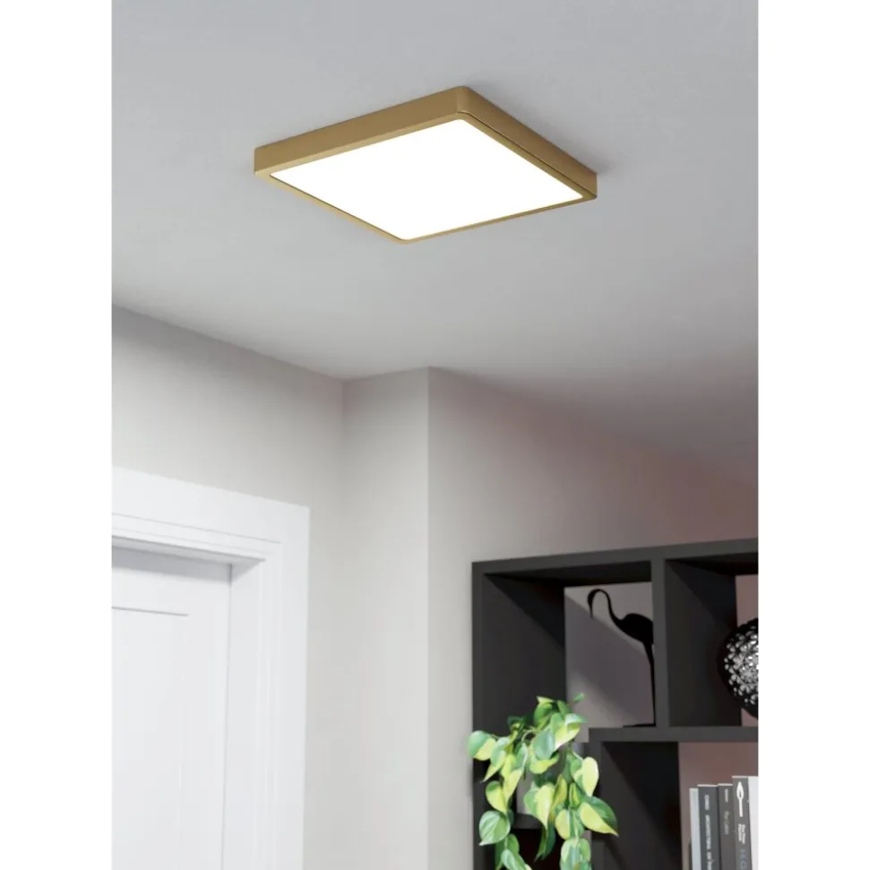 Spot Encastrable Eglo Fueva 5 Led Laiton, 1 Lumiere