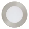Spot Encastrable Eglo Fueva Led Nickel Mat, 3 Lumieres