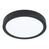 Spot Encastrable Eglo Fueva Led Noir, 1 Lumiere