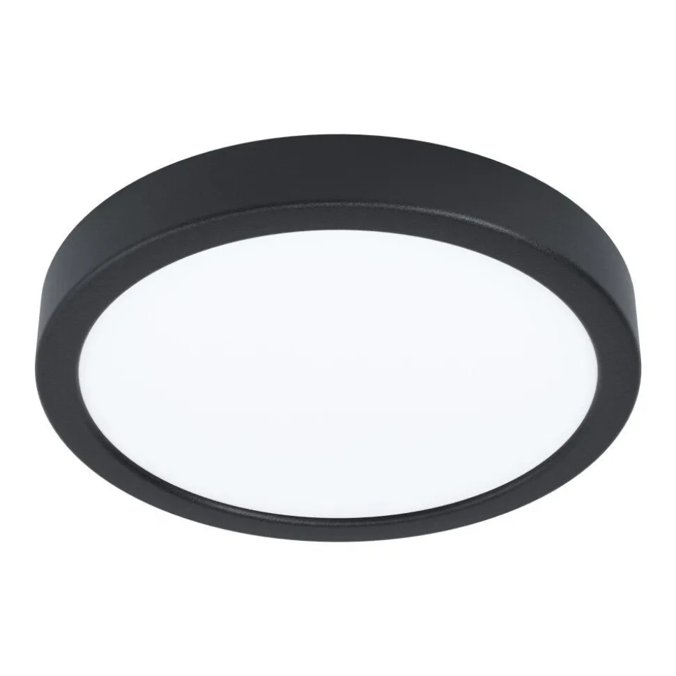 Spot Encastrable Eglo Fueva Led Noir, 1 Lumiere
