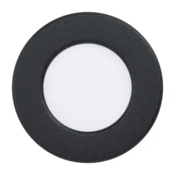 Spot Encastrable Eglo Fueva Led Noir, 1 Lumiere
