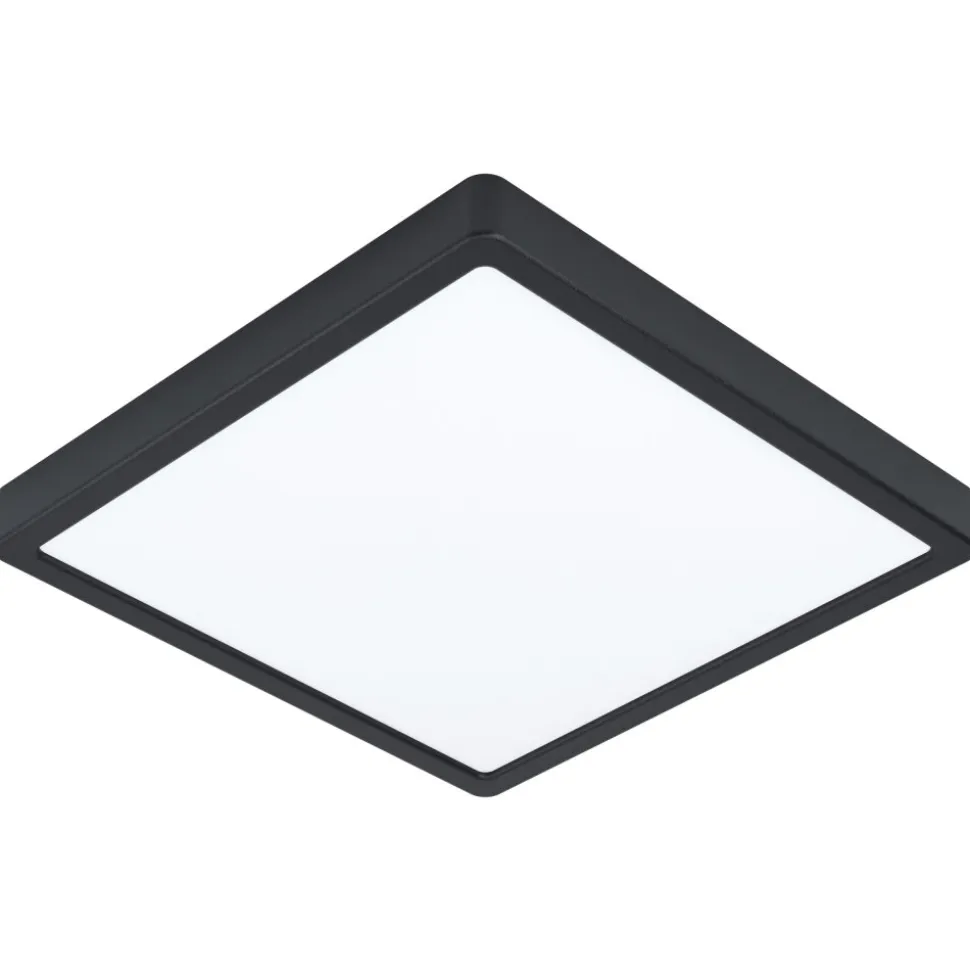 Spot Encastrable Eglo Fueva Led Noir, 1 Lumiere