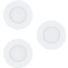 Spot Encastrable Eglo Fueva-Z Led Blanc, 3 Lumieres
