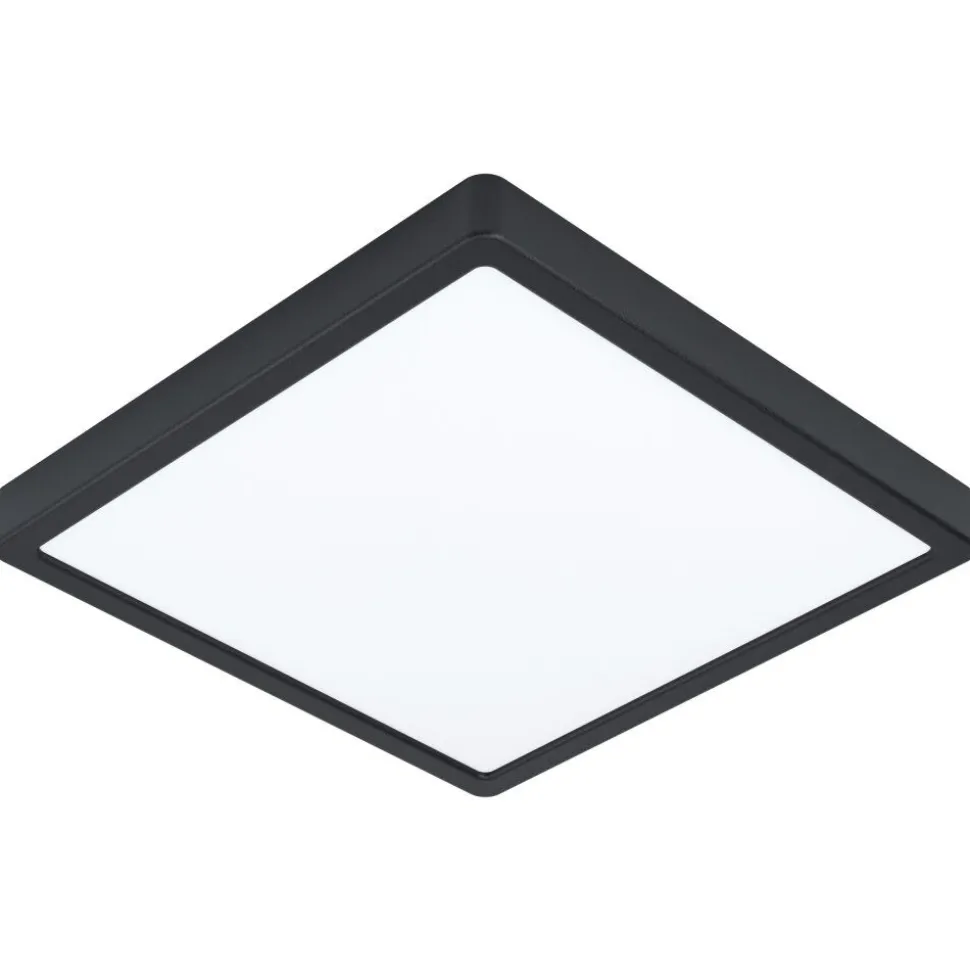 Spot Encastrable Eglo Fueva Led Noir, 1 Lumiere