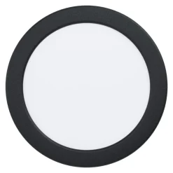 Spot Encastrable Eglo Fueva Led Noir, 1 Lumiere