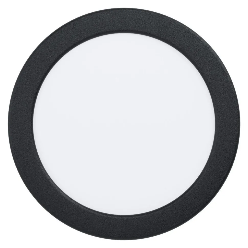 Spot Encastrable Eglo Fueva Led Noir, 1 Lumiere