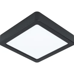 Spot Encastrable Eglo Fueva Led Noir, 1 Lumiere