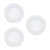 Spot Encastrable Eglo Fueva Led Blanc, 3 Lumieres