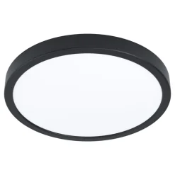 Spot Encastrable Eglo Fueva Led Noir, 1 Lumiere