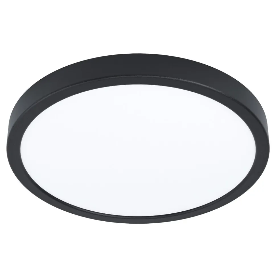 Spot Encastrable Eglo Fueva Led Noir, 1 Lumiere