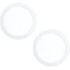 Spot Encastrable Eglo Fueva Led Blanc, 2 Lumieres