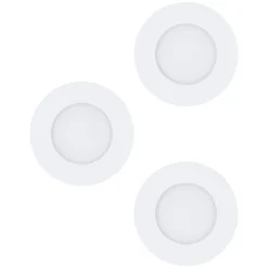 Spot Encastrable Eglo Fueva Led Blanc, 3 Lumieres