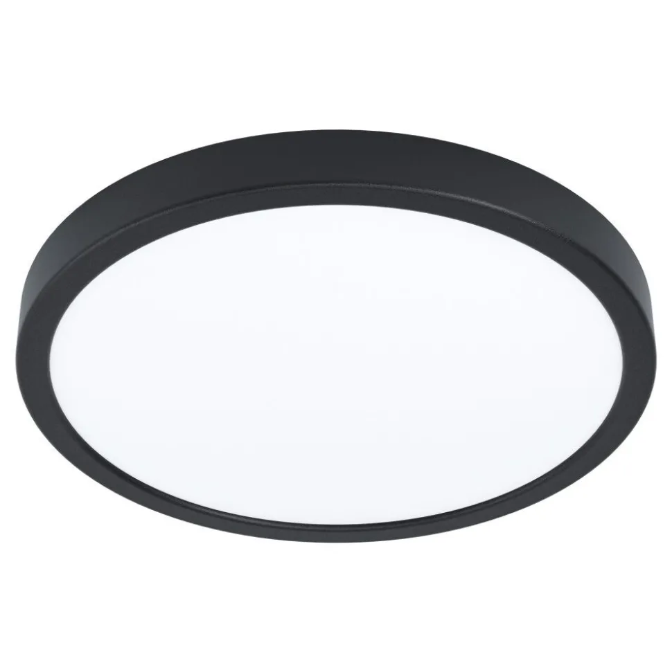 Spot Encastrable Eglo Fueva Led Noir, 1 Lumiere