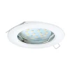 Spot Encastrable Eglo Peneto Led Blanc, 1 Lumiere