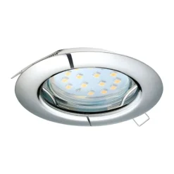 Spot Encastrable Eglo Peneto Led Chrome, 1 Lumiere