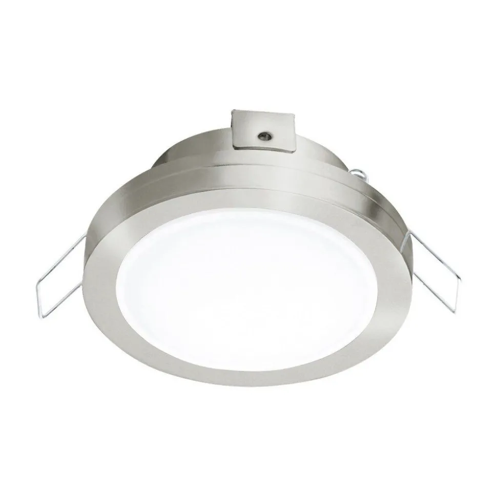 Spot Encastrable Eglo Pineda 1 Led Nickel Mat, 1 Lumiere