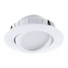 Spot Encastrable Eglo Pineda Led Blanc, 1 Lumiere