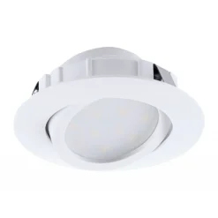 Spot Encastrable Eglo Pineda Led Blanc, 1 Lumiere