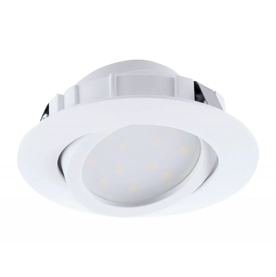 Spot Encastrable Eglo Pineda Led Blanc, 1 Lumiere
