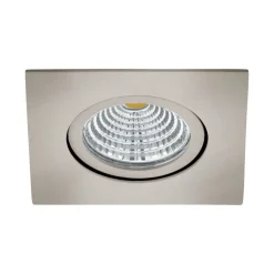Spot Encastrable Eglo Saliceto Led Nickel Mat, 1 Lumiere