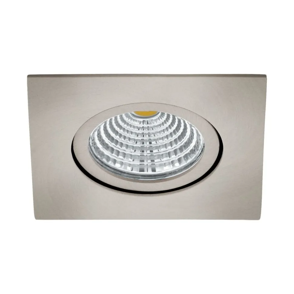 Spot Encastrable Eglo Saliceto Led Nickel Mat, 1 Lumiere