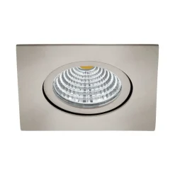 Spot Encastrable Eglo Saliceto Led Nickel Mat, 1 Lumiere