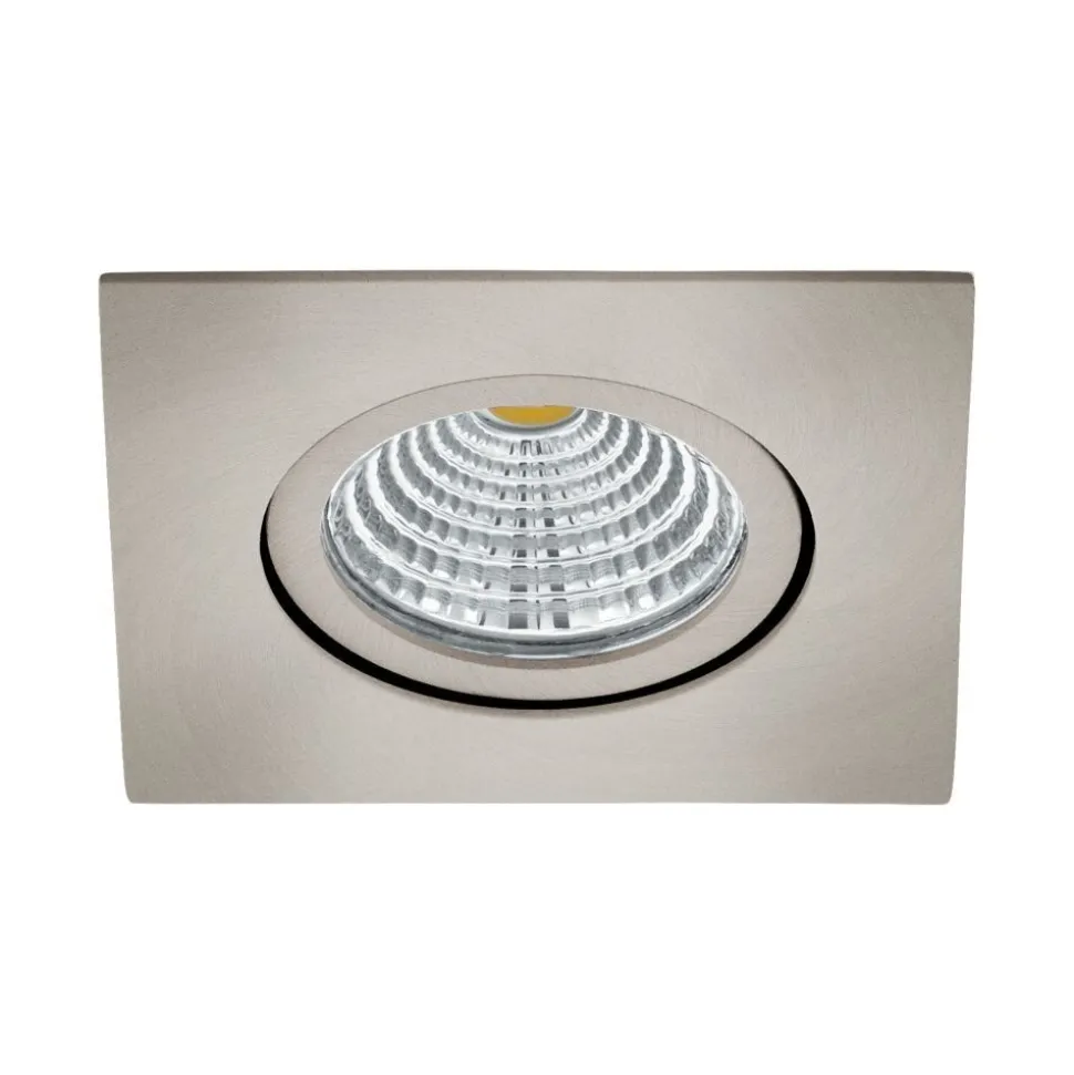 Spot Encastrable Eglo Saliceto Led Nickel Mat, 1 Lumiere