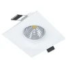 Spot Encastrable Eglo Saliceto Led Blanc, 1 Lumiere