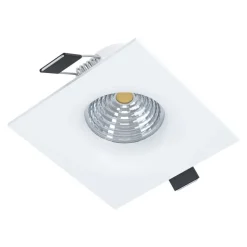 Spot Encastrable Eglo Saliceto Led Blanc, 1 Lumiere