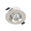 Spot Encastrable Eglo Saliceto Led Nickel Mat, 1 Lumiere
