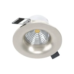 Spot Encastrable Eglo Saliceto Led Nickel Mat, 1 Lumiere