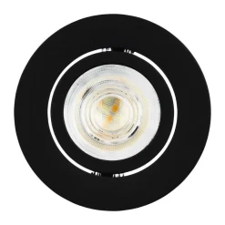 Spot Encastrable Eglo Saliceto-Z Led Noir, 1 Lumiere