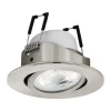 Spot Encastrable Eglo Saliceto-Z Led Nickel Mat, 1 Lumiere