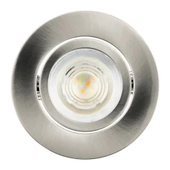 Spot Encastrable Eglo Saliceto-Z Led Nickel Mat, 1 Lumiere