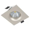 Spot Encastrable Eglo Saliceto Led Nickel Mat, 1 Lumiere