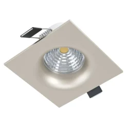 Spot Encastrable Eglo Saliceto Led Nickel Mat, 1 Lumiere
