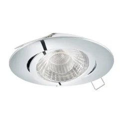 Spot Encastrable Eglo Tedo Led Chrome, 1 Lumiere