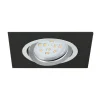 Spot Encastrable Eglo Terni Led Noir, 1 Lumiere
