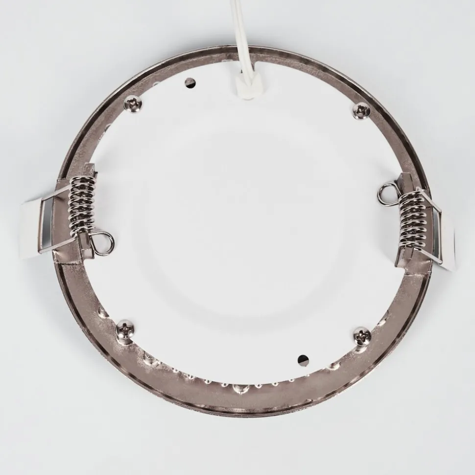 Spot Encastrable Finsrud Led Nickel Mat, 1 Lumiere