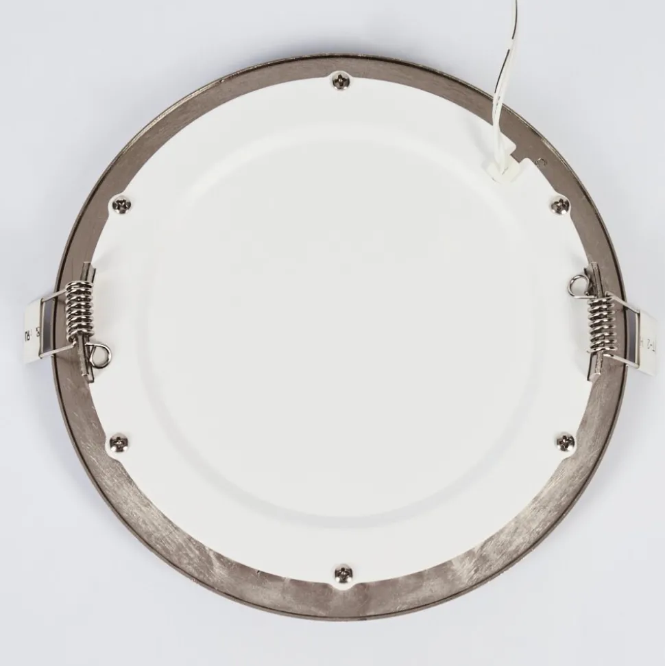 Spot Encastrable Finsrud Led Nickel Mat, 1 Lumiere