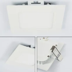 Spot Encastrable Finsrud Led Blanc, 1 Lumiere