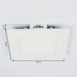 Spot Encastrable Finsrud Led Blanc, 1 Lumiere