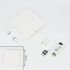 Spot Encastrable Finsrud Led Blanc, 1 Lumiere